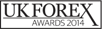 Logo for UK Forex Awards 2014 event.