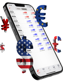 iPhone向けの外国為替取引アプリ：iPhoneで外国為替通貨を取引するためのアクセス可能なモバイルプラットフォーム。